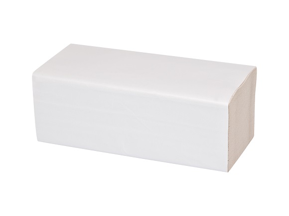Folded towels, V-fold, 2-ply, 25 x 23cm, 3200 sheets, RC, bright white
2 x 19g/m², 75° White, 16 x 200 sheets, 40 units per pal.
Tested according to RAL-UZ5