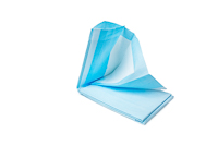 Load capacity up to 200 kg (short-term loading)
Suitable for use in the operating room - tested according to EN 13795-1
Absorbency tested according to ISO 11948-1 with water: 7.745 l
Absorbency tested according to ISO 11948-1 with saline: 3.903 l
Dimensions: 210 x 80 cm, color: blue
Not suitable as a carrying or rescue sheet
Minimum order quantity: 1 packaging unit / 50 pieces